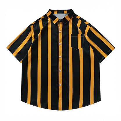 Honey & Black Bowling Shirt